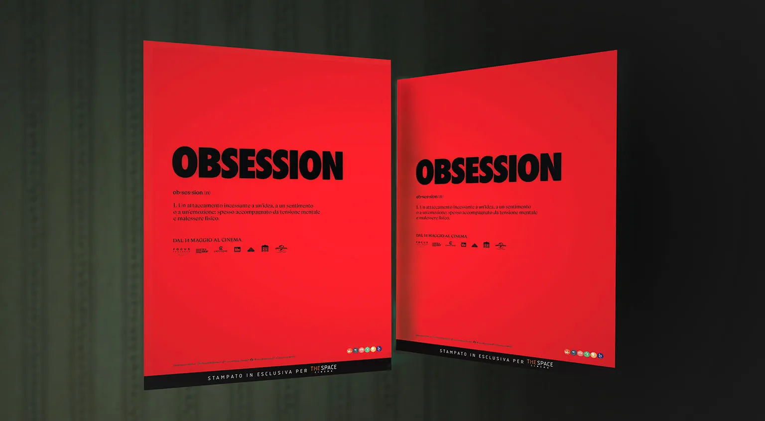 Operazione a premi Obsession film Da Urlo