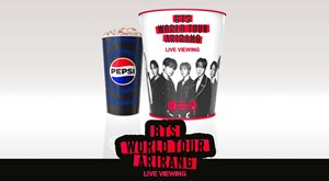 Menù BTS WORLD TOUR ARIRANG IN BUSAN: LIVE VIEWING