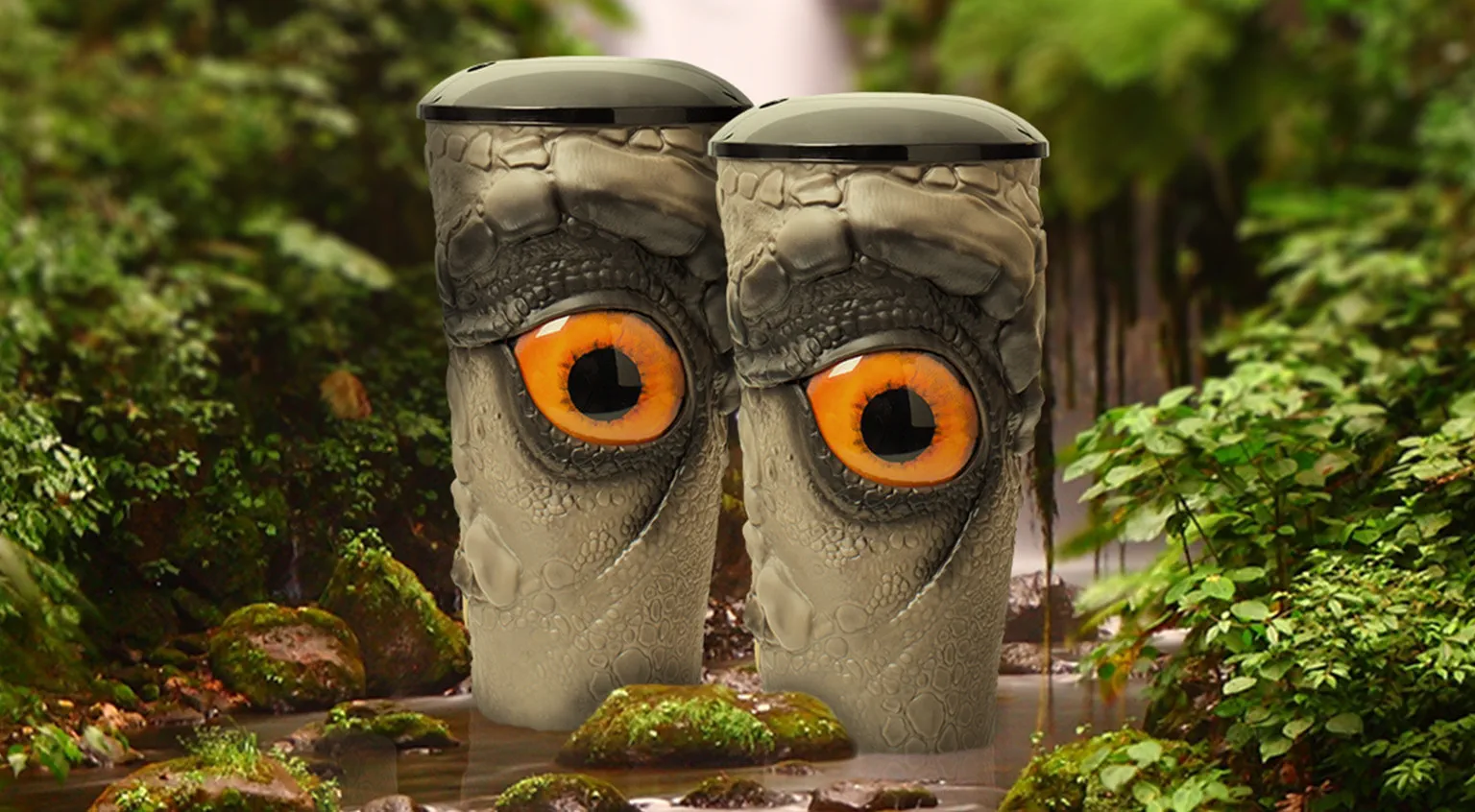 Jurassic World – La Rinascita menù bicchieri 3D bottle 