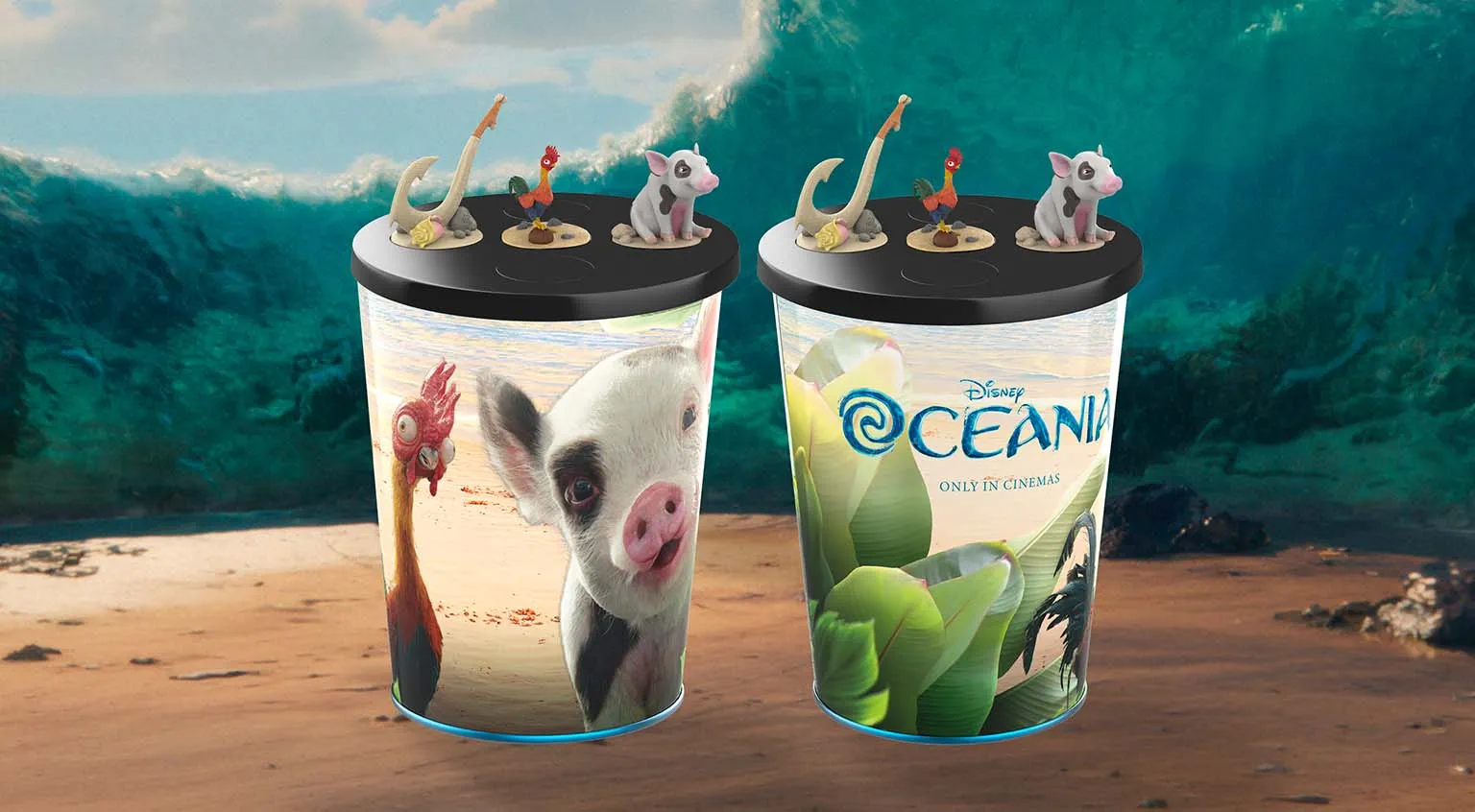 Menù Oceania live action