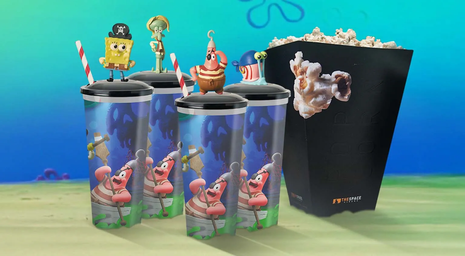 Menù Spongebob un'avventura da pirati