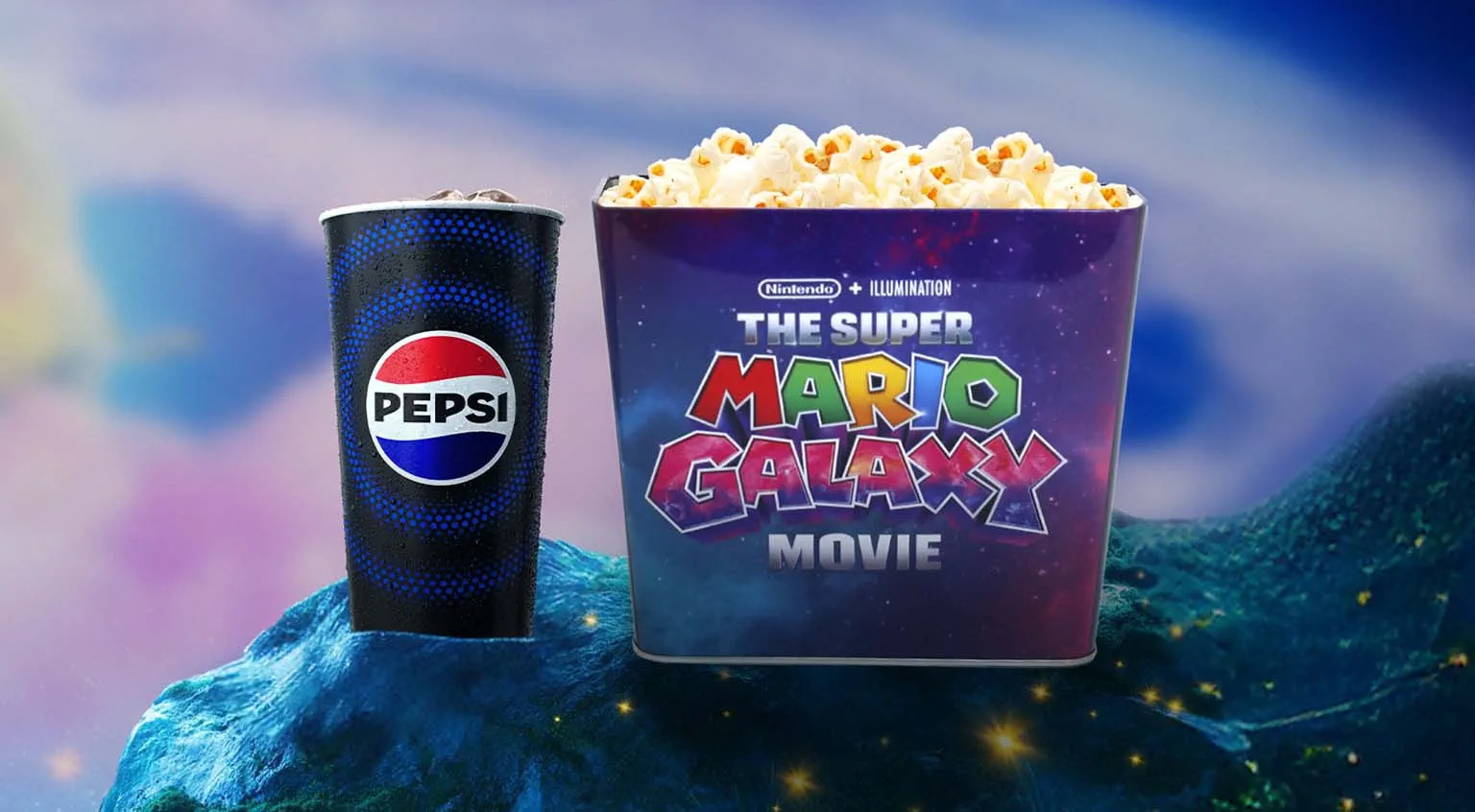 Menù Super Mario Galaxy - Il Film