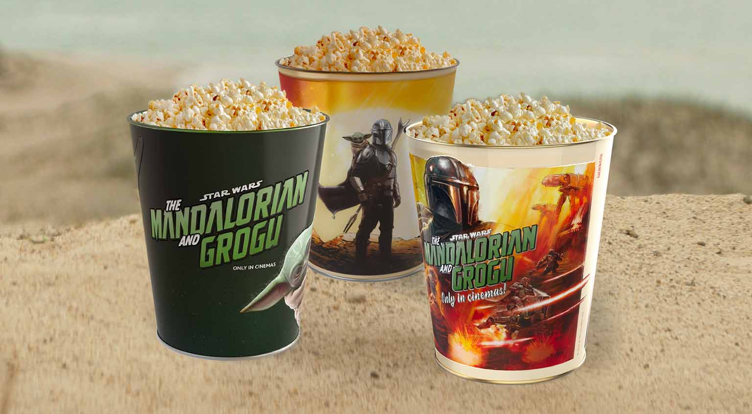 Star Wars: The Mandalorian and Grogu menù