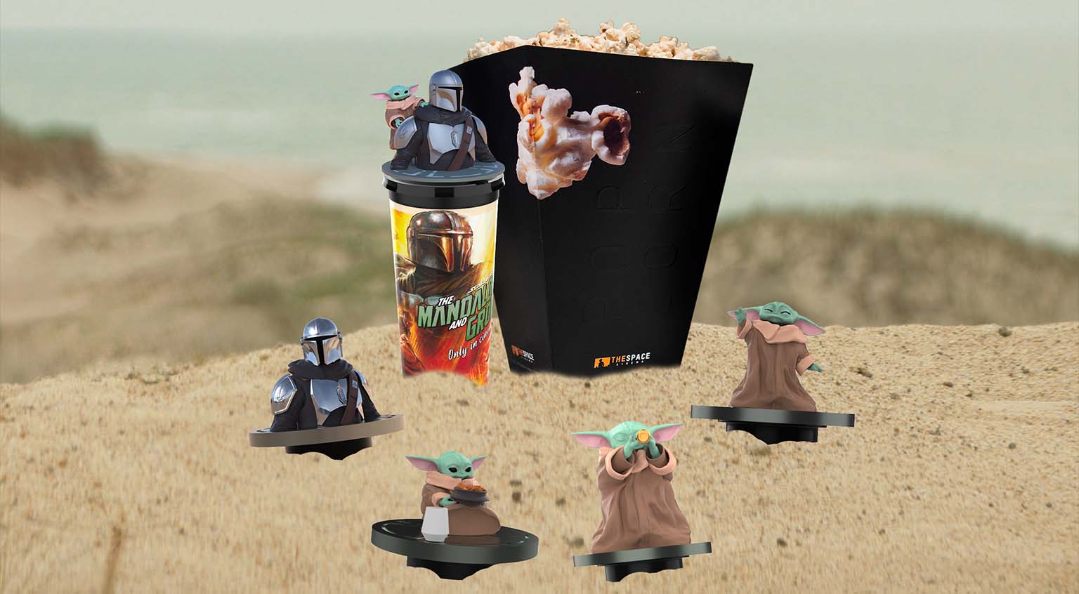 Star Wars: The Mandalorian and Grogu menù