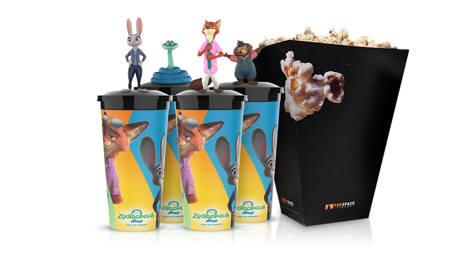Menu Zootropolis 2 toppers