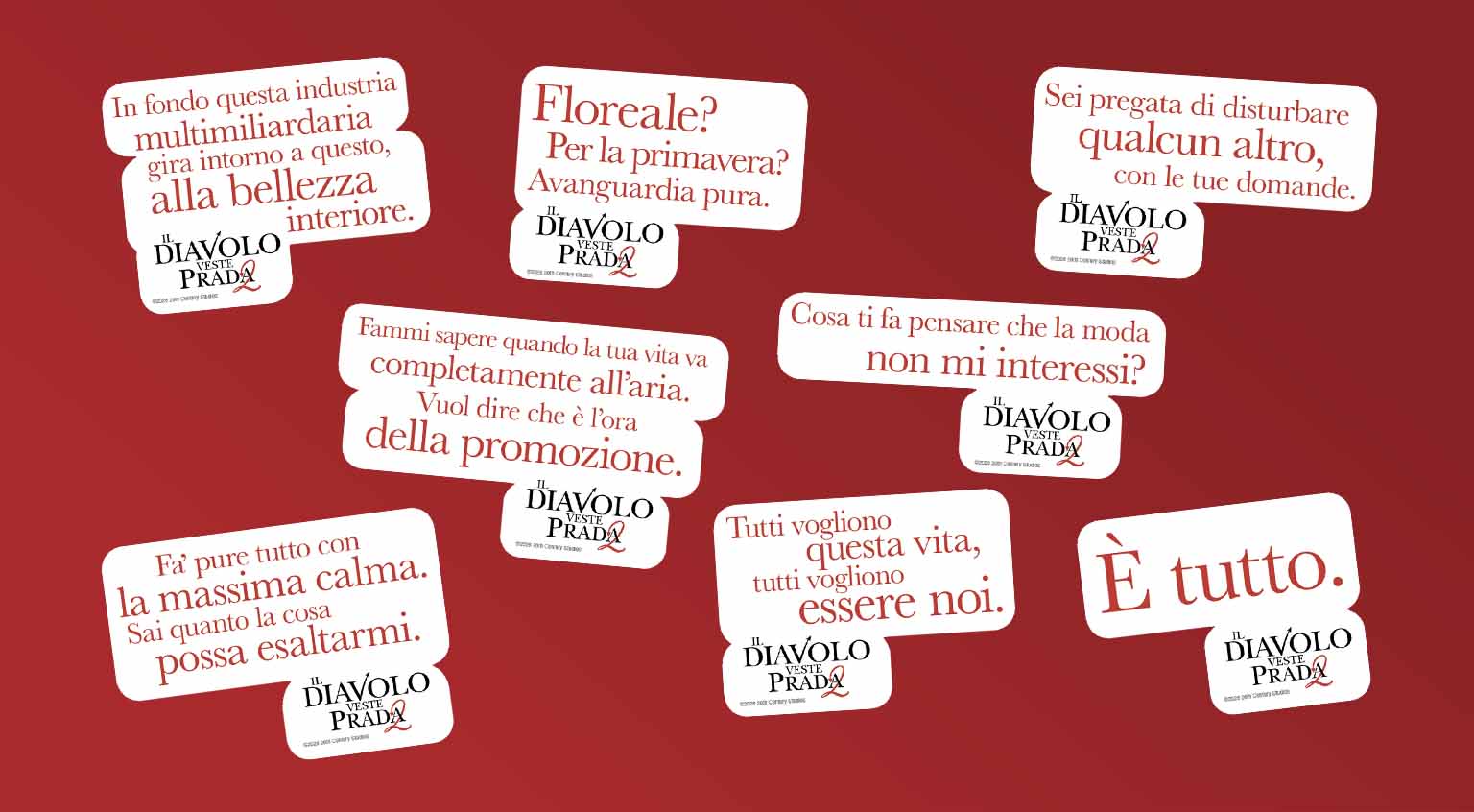Operazione a premi Il Diavolo Veste Prada 2
