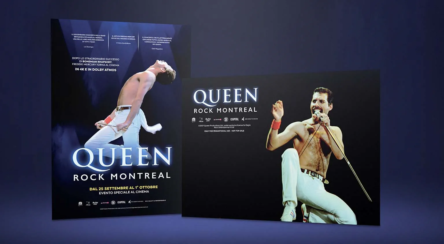 Immagine promozionale Queen Rock Montreal Operazione a premi Gadget