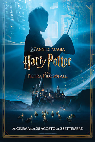 poster Harry Potter e la Pietra Filosofale – 25mo anniversario
