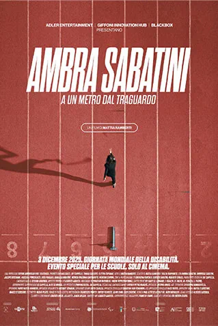 Poster Ambra Sabatini Un metro dal traguardo