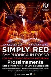 SIMPLY RED SYMPHONICA IN ROSSO