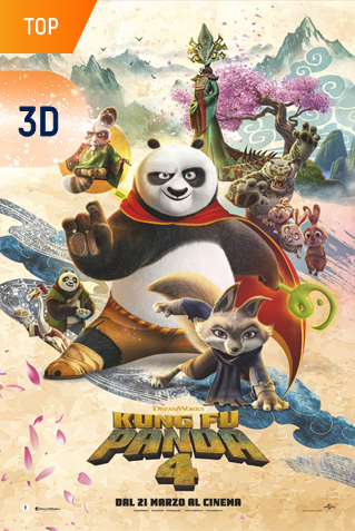 kung fu Panda 4 - Versione 3D